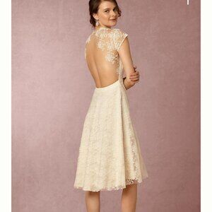 Anthropologie wedding dress